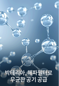 박테리아, 헤파필터로 무균한 공기 공급